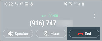 RTT end call