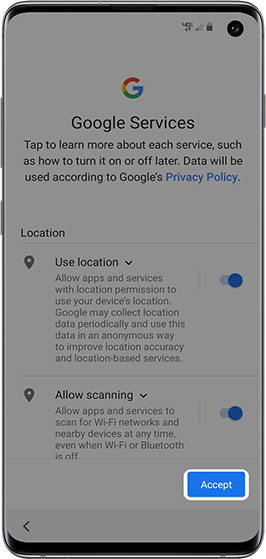 Servicios de Google