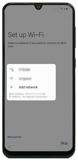 Set up Wi-Fi Set up Wi-Fi