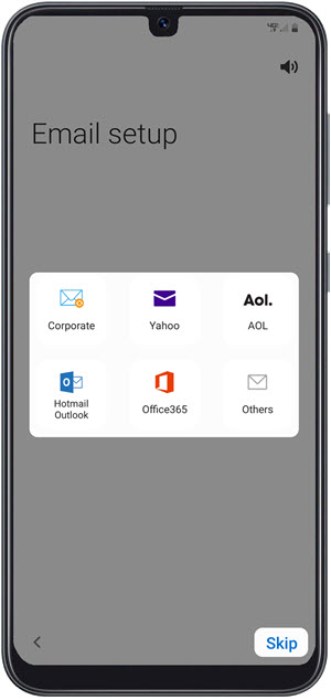 Email setup