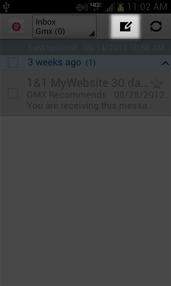 Email Settings select Compose