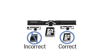 Insert SD / Memory Card