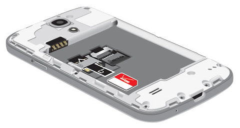 Insert Sim Card Samsung Galaxy S 4 Mini Verizon