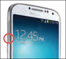 Volume down button