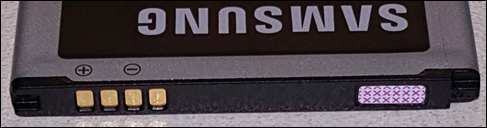 Battery water damage