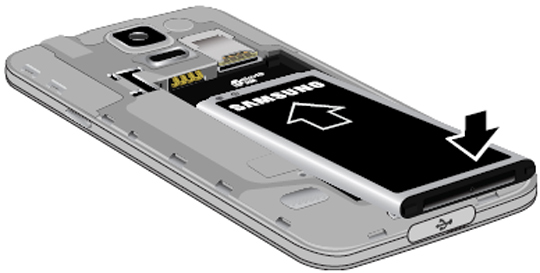 Inserting the battery