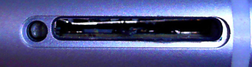 damaged SIM tray