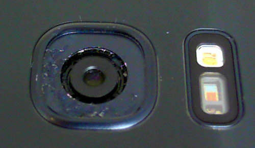 missing camera lens
