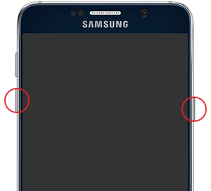 samsung frozen screen