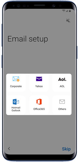 Email setup