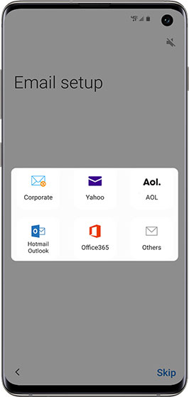 Email setup