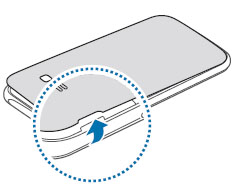 Remove battery cover