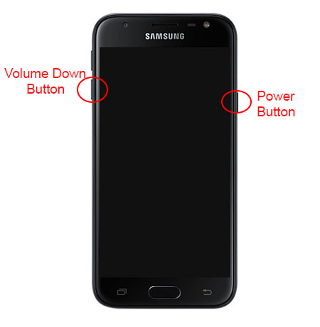 galaxy s4 hold power and volume reset cache