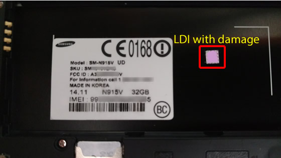 LDI With Damage