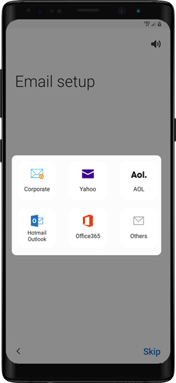 Email setup