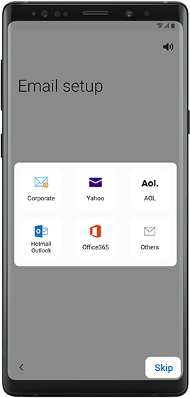 Email setup