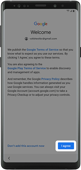 Google Terms of Service and Privacy Policy