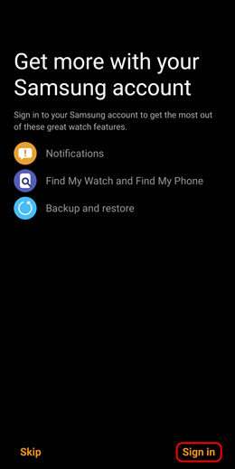Sign into Samsung Sign into Samsung