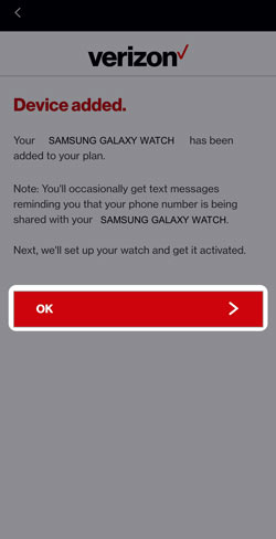 galaxy wearable setting up your phone