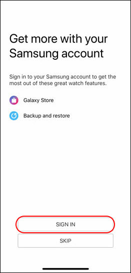 Samsung account Samsung account