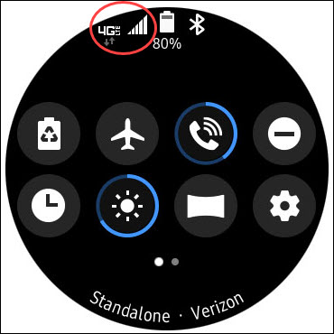 samsung galaxy watch indicator icons