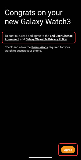 galaxy watch finishing pairing
