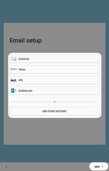 Add email account