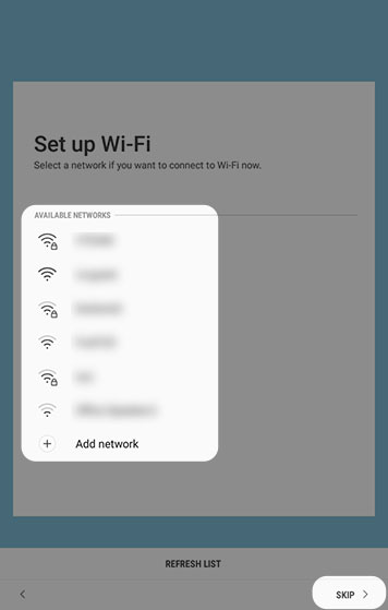 Agregar red Wi-Fi