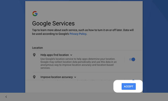 Servicios de Google