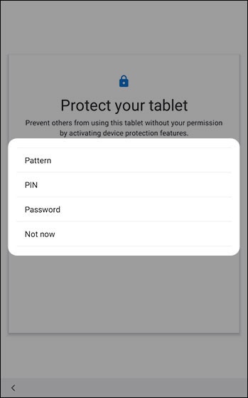 Protect your tablet Protect your tablet