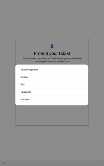 Protect your tablet Protect your tablet