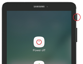 samsung tablet power button not working