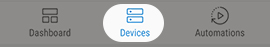 Devices tab