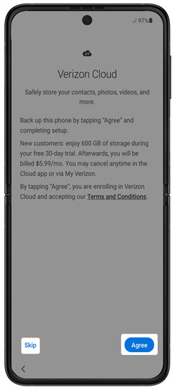 Samsung Galaxy Z Flip3 5g Activate Set Up Device Verizon