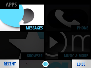 Sharp home screen image Sharp home screen image