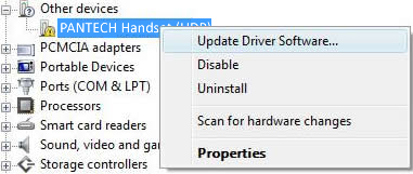 Update driver