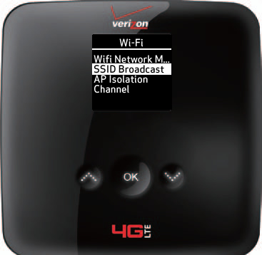 Selecciona SSID Broacast