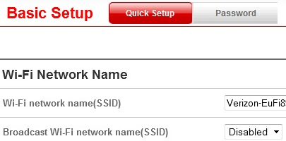 Verifica las configuraciones SSID