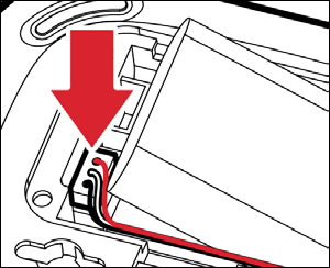 Connect the battery