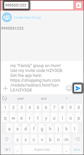 Send the Invite