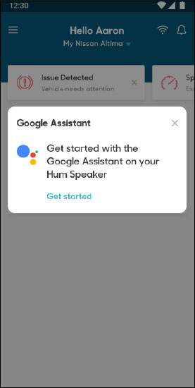 Google Assistant Dashboard Card Google Assistant Dashboard Card