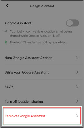 Remove Google Assistant
