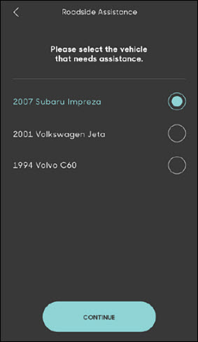 Choose vehicle
