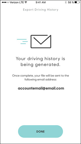 Driving history success