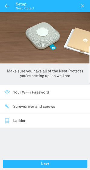 Nest protect setup instructions