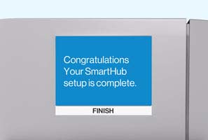 SmartHub setup complete screen
