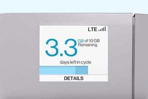 SmartHub display screen