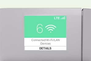 SmartHub display Wi-Fi connected devices