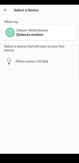 Verizon Home device selection