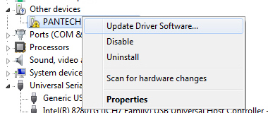 Update driver